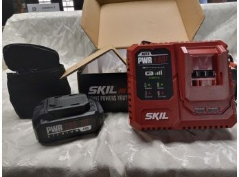Skil Battery Charger With 20 Volt Battery