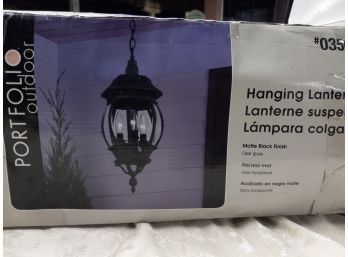 Portfolio Outdoor Hanging Lantern