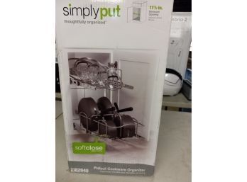 Simply Put Pullout Cookware Organizer