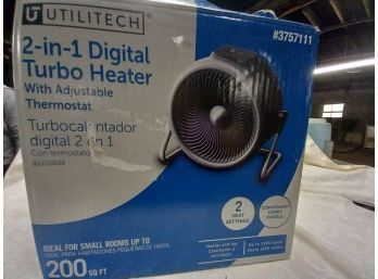 UTILITech 2-in-1 Turbo Heater