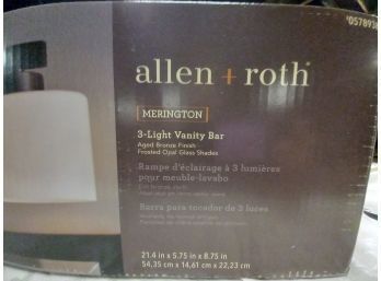 Allen Roth 3 Light Vanity Bar