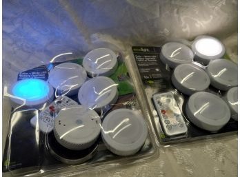 Eco Light Color And White Battery Operated Lights With Remote