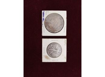 Silver Dollar 1923 And Silver Dollar 1939