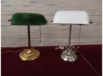 Vintage Secretary Lamps