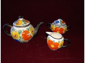 Vintage Tea Set Made In Czechoslovakia