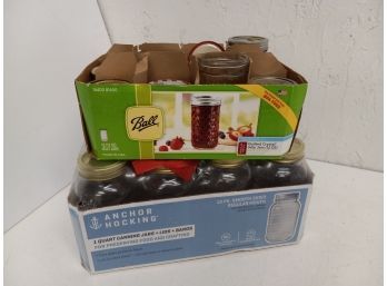 Mason Jars (some New In Package)