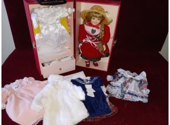 Vintage Lasting Impressions Doll With Clothing
