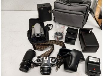 Vintage Camera Assortment And More
