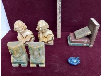 Vintage Bookends, & More