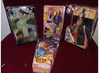 Collectible Dolls Including Hanna Montana, The Birds, The Carol Burnett Show, And More