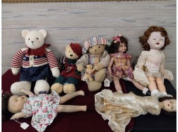 Vintage Dolls & Bears