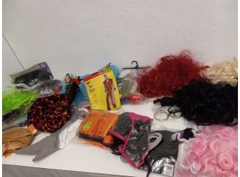 Wigs & More Costume Lot