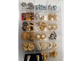 Glamour Box Of Fashion Clip On Earrings
