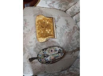 Antique Beaded Clutches