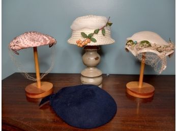 Antique And Vintage Hat Assortment Including LS.AYRES And More