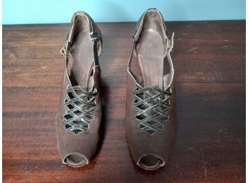 Vintage Pogue's Handmade Slippers Cincinnati