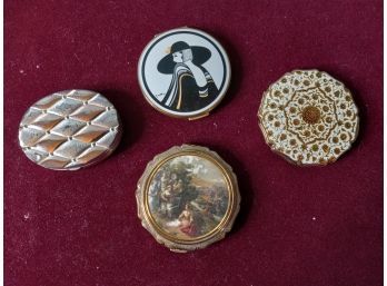Vintage Powder Compact Assortment Including Stratton And More