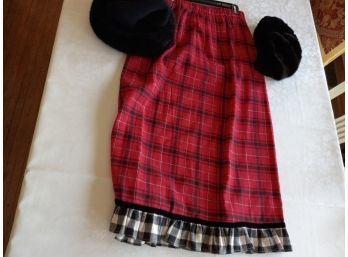 Vintage Clothes Assortment Including Betmar Har, Petal Bay Skirt, And Lenore Marshall Hat
