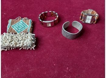 Vintage Jewelry Assortment Including Watches And More