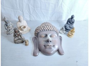 Buddha Assortment Made From A Variety Of Material
