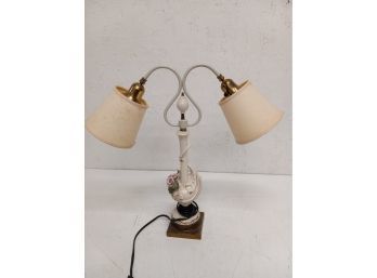 Vintage Two Light Lamp