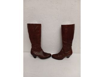 Born Vintage Leather Knee Boots - 9 1/2