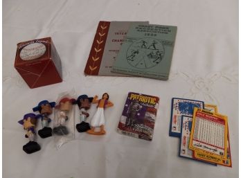 Vintage Baseball Collectibles (Cards, Mini Bobble Heads, Baseball)