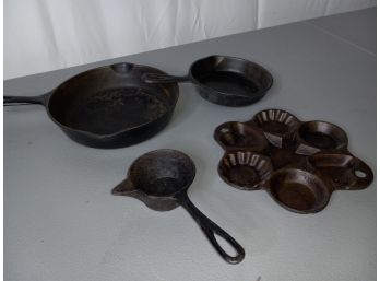 Wagner-ware & Other Vintage Cast-iron Lot No. 2