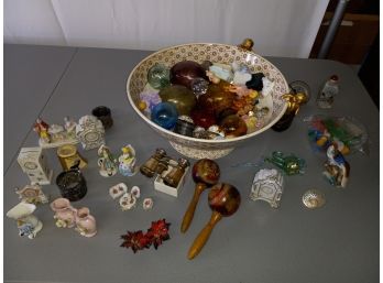 Vintage Bowl Of Miniatures