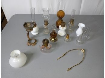 Vintage Mini Oil Lamps Lot