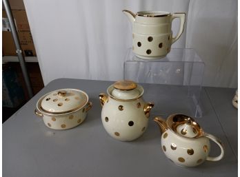 Vintage Hall Pottery Set