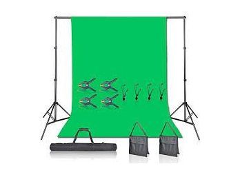 Emart Green Screen Backdrop With Stand Kit 7 X 10ft