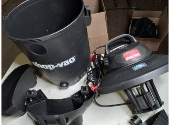 Shop Vac (turns On But Missing Pieces)
