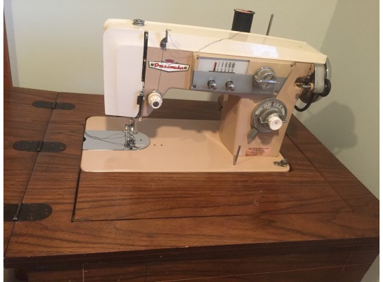 Dressmaker Sewing Machine In Cabinet With Accessories -Moores Hill, IN