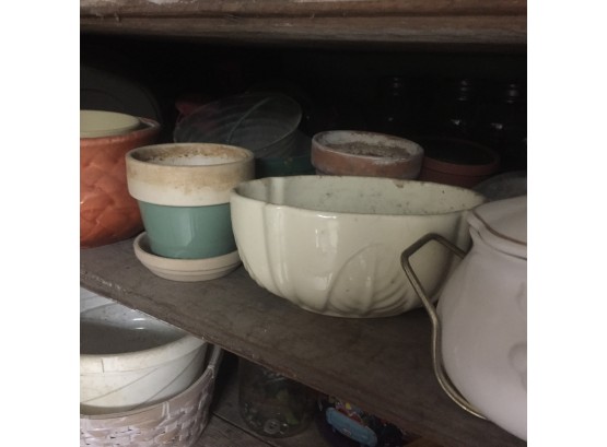 Assorted Vintage Planters - Moores Hill, IN