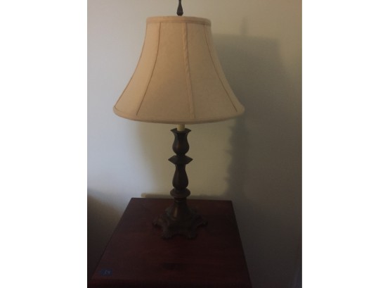 Vintage Cast Iron Lamp- Moores Hill, IN