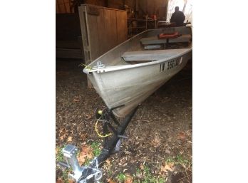 Aluminum Outboard Boat, With Trailer-Moores Hill, IN