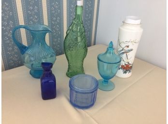 Vintage Colored Glass Assortment - Aurora, IN