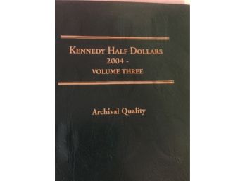 Kennedy Half Dollars 2004- 3rd Volume,  - Aurora,IN