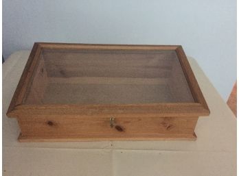 Display Case- Wood And Glass - Aurora ,IN