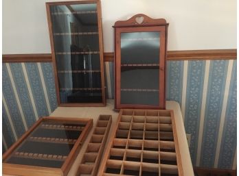 Display Cabinets, Spoons And Shot Glass - Aurora, IN