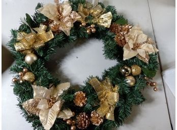 Prelit 22'' Christmas Wreath