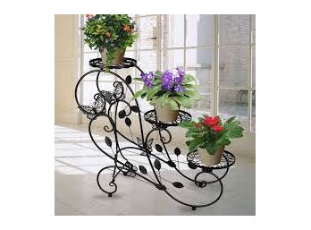 Worth Garden Metal Plant Stand (actual Design May Be Different)