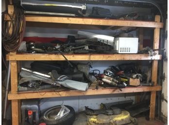 Car Parts, Metal And More, Shelf Not Included-- Sunman, IN Pick Up