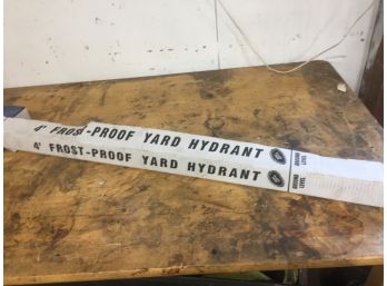 FROST PROOF Yard Hydrant- Sunman, IN Pick Up