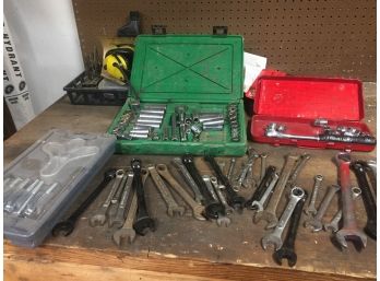 Wrench And Socket Assortment Pick Up