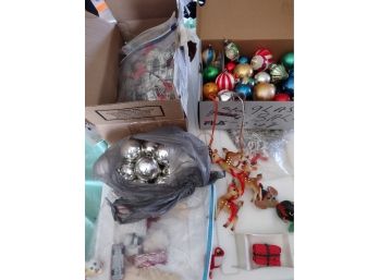 Vintage Christmas Assortment, Ornaments Decor And More