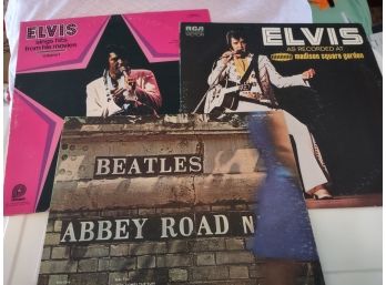 Vintage Albums, Elvis And The Beatles