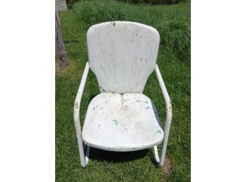 Vintage Aluminum Chair