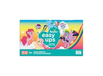 Pampers Easy Ups Size 3T-4T Training Underwear